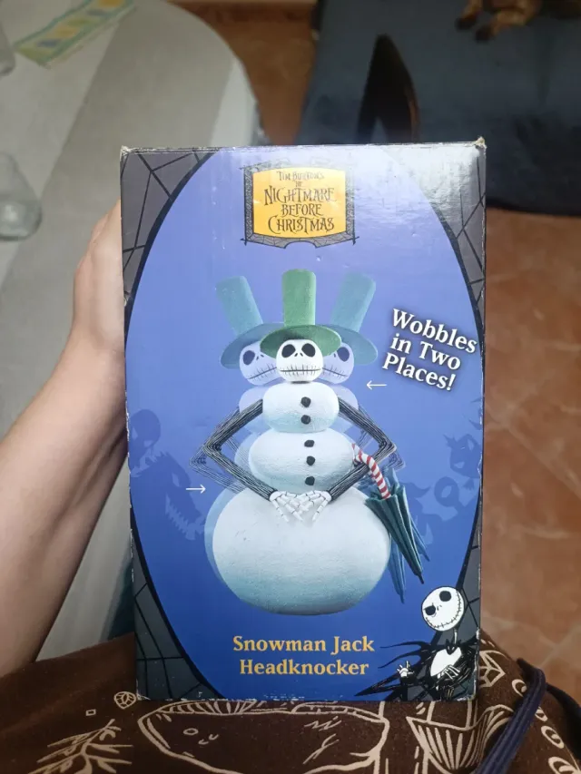 Figura Jack Cabeza Móvil Pesadilla Navidad