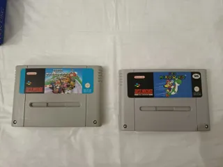 Super Nintendo PAL con giochi e accessori