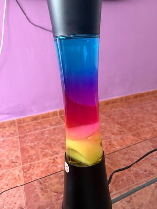 Lámpara de lava decorativa