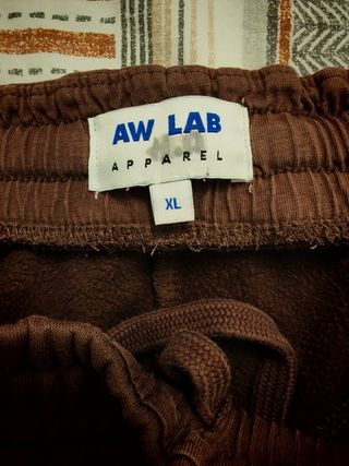 Pantalones marron Speedy Fleece AW LAB Talla XL