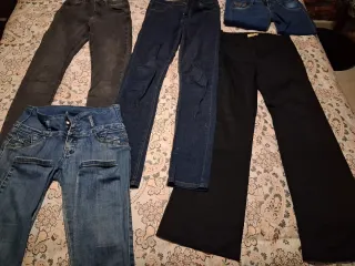 Lote 12 pantalones y 1 falda