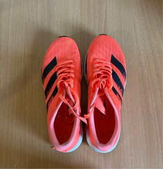 Zapatillas Adidas Adizero Running Naranja fluor