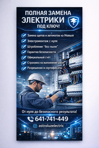 Electricista autorizado en Valencia ⚡