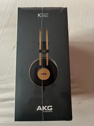 Auriculares AKG K92 Estudio Negro/Dorado