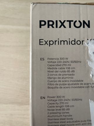 Exprimidor eléctrico NUEVO