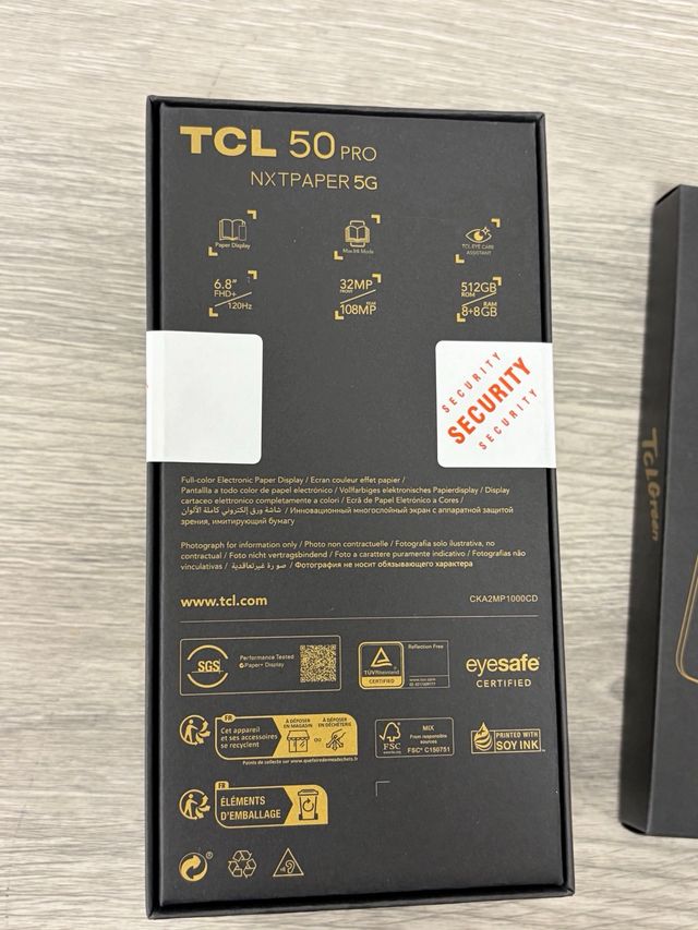 TCL 50 Pro NXTPAPER 5G + Kit Funda y Pen