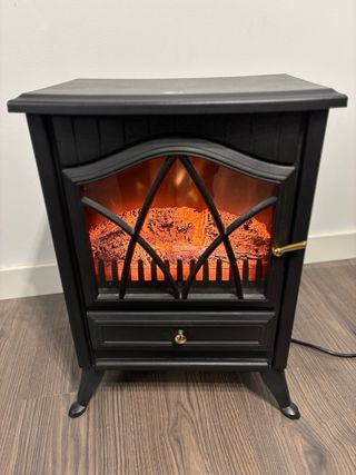 Chimenea Eléctrica Equation Negra