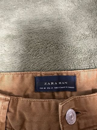 Pantalones Zara marrones