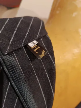 Vestido de rayas sin mangas