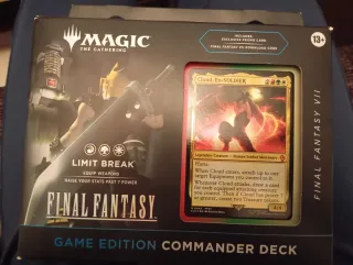 Magic Final Fantasy Commander Game edition Deck