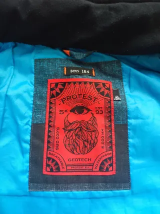 Protest Giubbotto Sci / Snowboard Ragazzo 164 cm