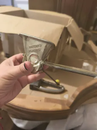 Batidora manual antigua