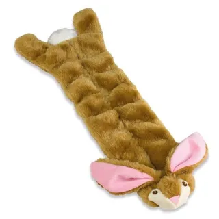 Peluche de conejo marrón para perro