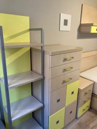 Dormitorio juvenil completo