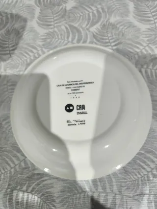 Plato decorado ciudad de Torrent