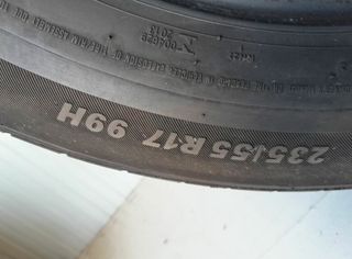 Neumático volkswagen 235/55/17 99m tiguan 1151418