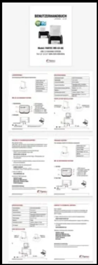 Docking Station FANTEC HDD/SSD 2.5 3.5 USB 3.0