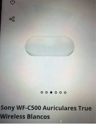 Auriculares Sony WF-C500 Blancos