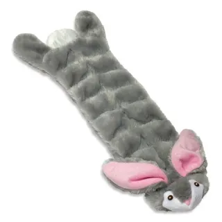Peluche de conejo gris