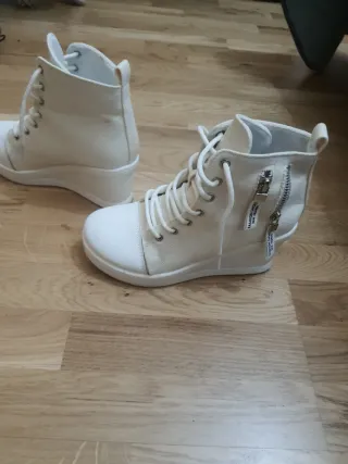 Botas/Botines Blancos