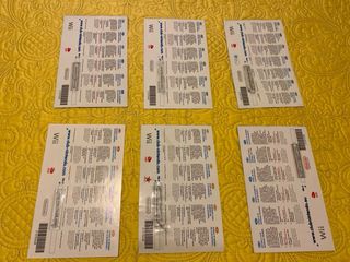 Pacchetto 6 Carte Club Nintendo Wii