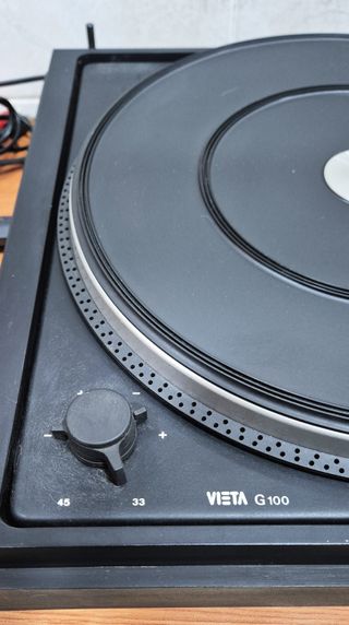 Giradiscos Vieta G100 Negro