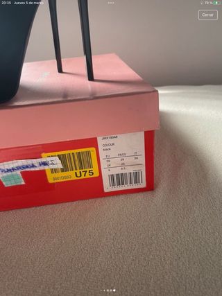 Zapatos de tacón negros con plataforma