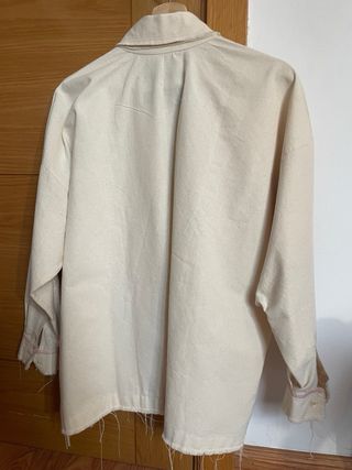 Camisa Orggeïl Beige Lino