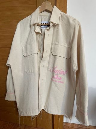 Camisa Orggeïl Beige Lino