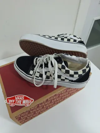 Zapatillas Vans Old Skool Cuadros
