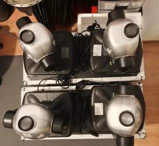 4 cabezas móviles American Dj Spot 250