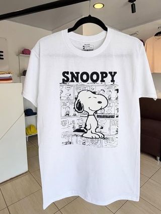 Camiseta Snoopy Oversize Caballero Talla Única