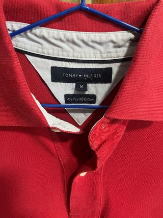 Polo Tommy Hilfiger Rojo Talla M