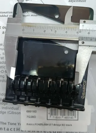 Puente Babicz Telecaster Negro