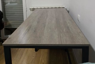 VASAGLE Escritorio, Mesa de Trabajo, 120 x 60 x 76