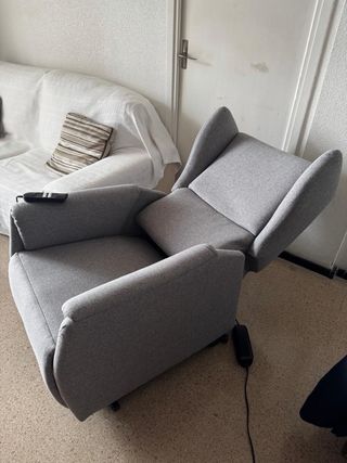 Sillón eléctrico elevable reclinable