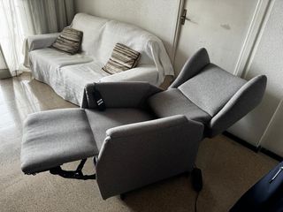 Sillón eléctrico elevable reclinable
