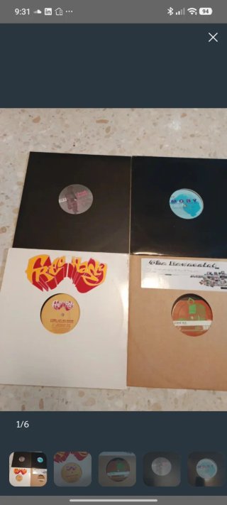 Lote 10 vinilos Breakbeat