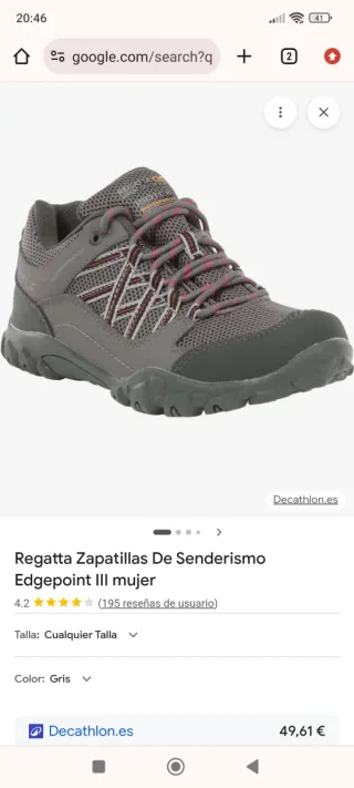 Zapatillas montaña NUEVAS Regatta talla9