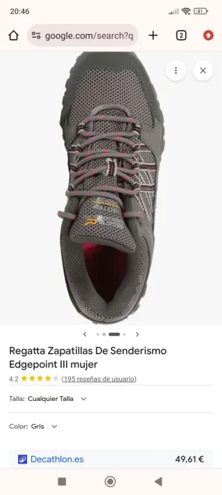 Zapatillas montaña NUEVAS Regatta talla9