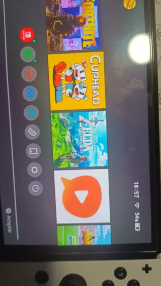 Nintendo Switch OLED Blanca