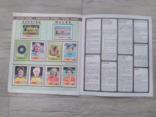 Album Figurine Panini Europa 80 Completo
