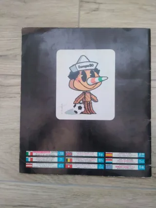 Album Figurine Panini Europa 80 Completo