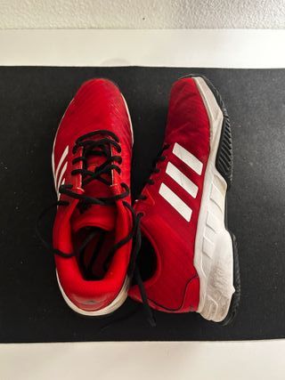 Adidas Barricade Court 3 Rojo Blanco 44