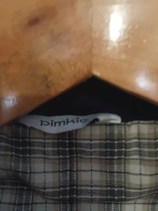 Abrigo 3/4 Pinkie Negro Talla S