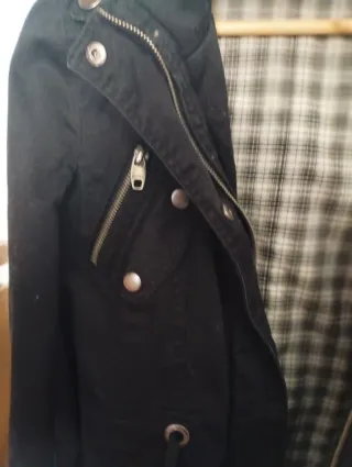 Abrigo 3/4 Pinkie Negro Talla S