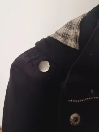 Abrigo 3/4 Pinkie Negro Talla S