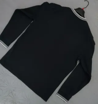 Camiseta Supreme Manga Larga Talla L Negra