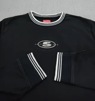 Camiseta Supreme Manga Larga Talla L Negra