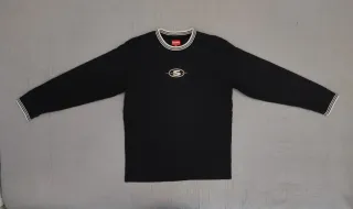 Camiseta Supreme Manga Larga Talla L Negra